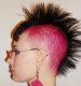 Schwarze Haare