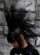 Schwarze Haare